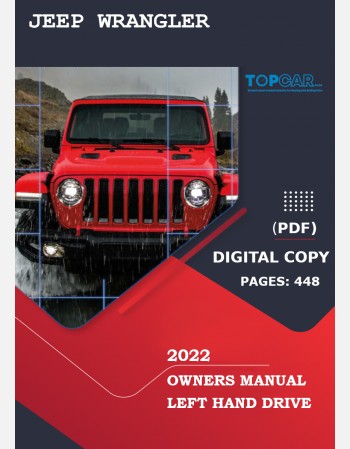 jeep wrangler 2022 owners manual